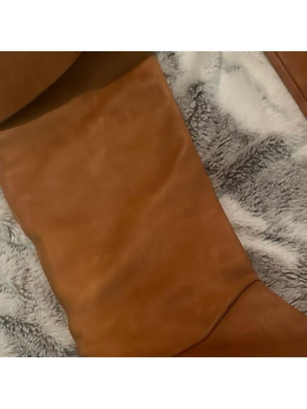 Free People Tan leather vintage over the knee boots size 37 - Picture 13 of 13